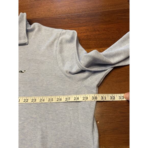 3 XLT Vineyard Vines Quarter Zip Pullover Sweatshirt Carolina Blue Tarheels 3XT - Picture 7 of 11